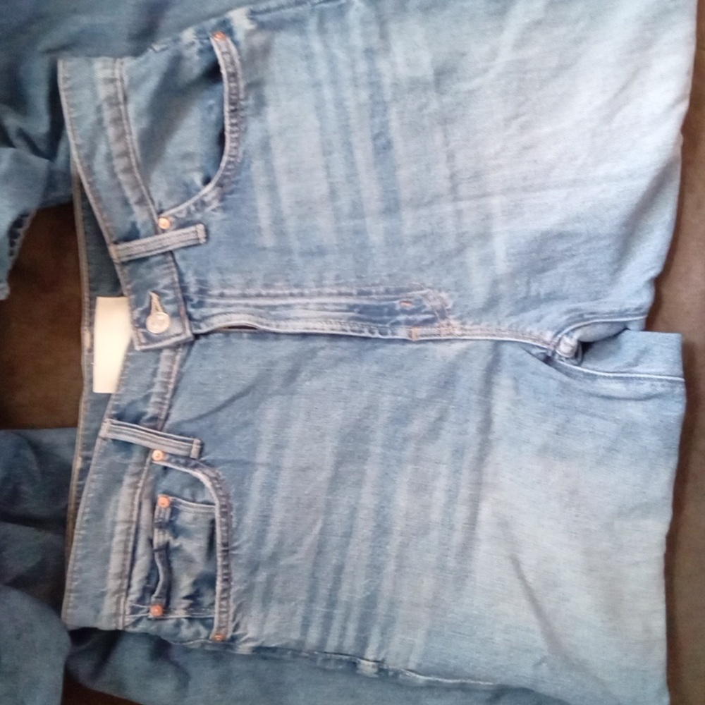 NWT Mother Denim The Dodger Sneak Wide Leg Blue Jeans 27 Tomorrow Never Knows - Picture 15 of 16